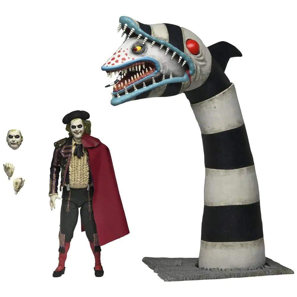 Beetlejuice 2 Matador Beetlejuice & Sandworm Ultimate figures product photo