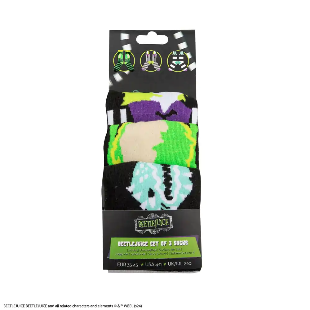 Beetlejuice Socks 3-Pack termékfotó