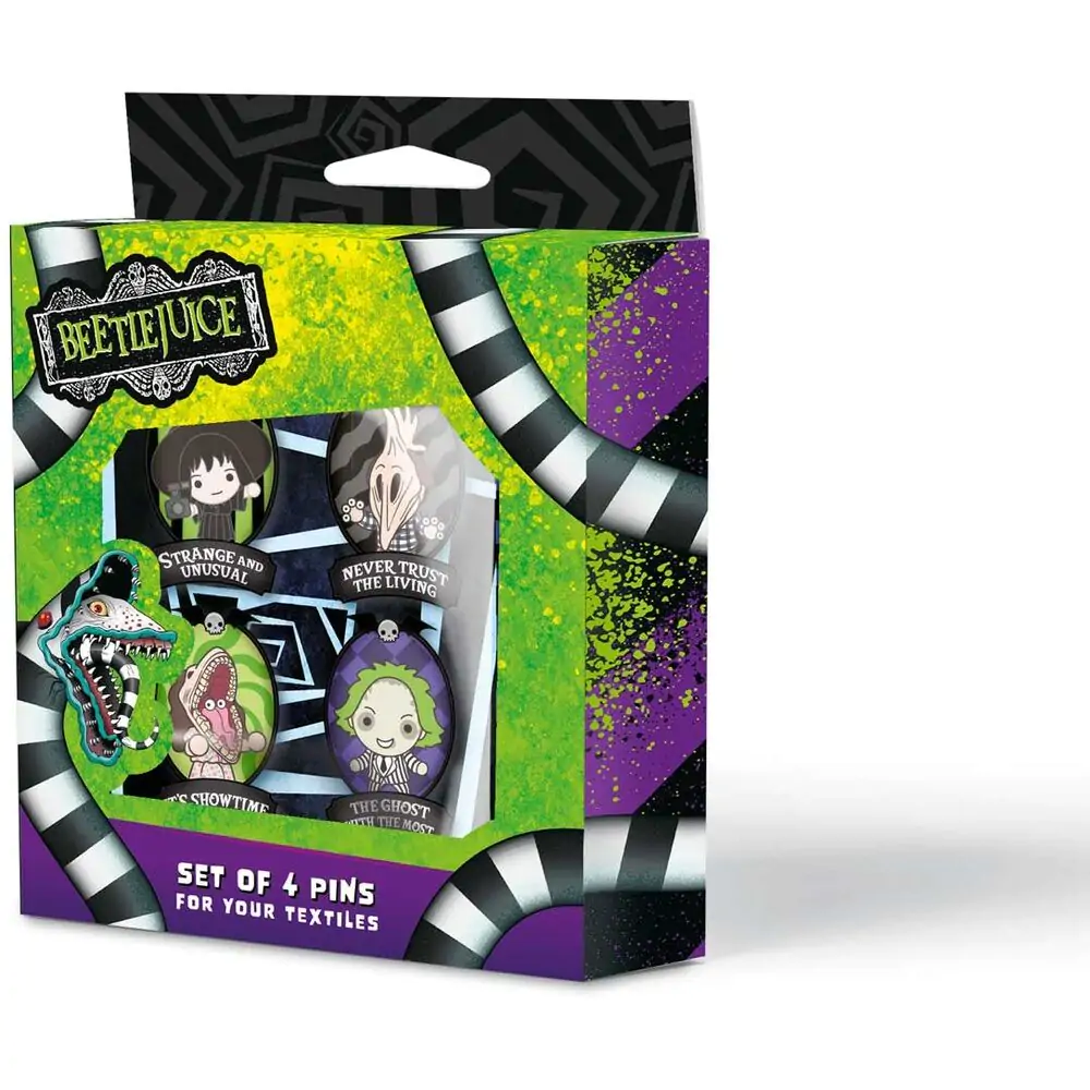 Beetlejuice 4 pin set product photo