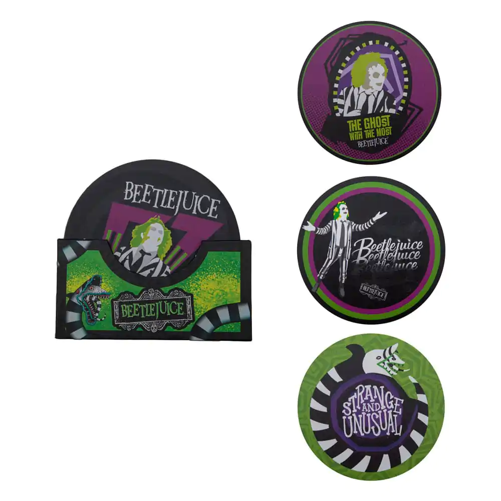 Beetlejuice Coaster 4-Pack product photo