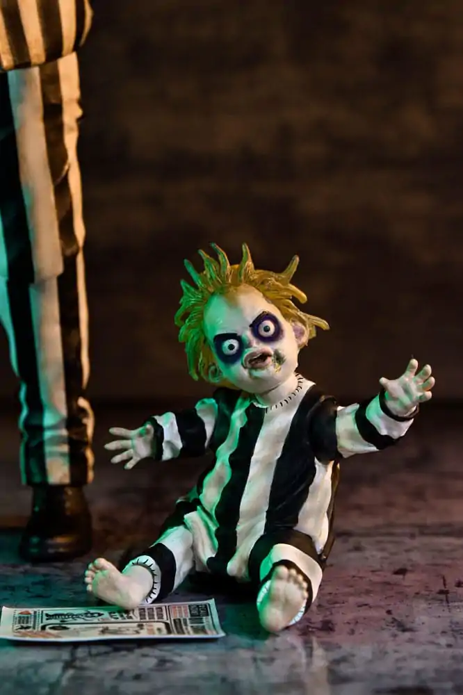 Beetlejuice Beetlejuice Action Figure 7 Scale Ultimate Striped Suit Beetlejuice 18 cm product photo