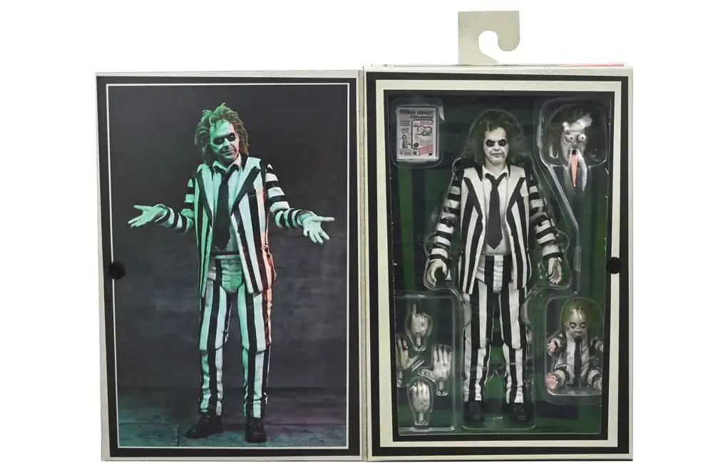 Beetlejuice Beetlejuice Action Figure 7 Scale Ultimate Striped Suit Beetlejuice 18 cm product photo