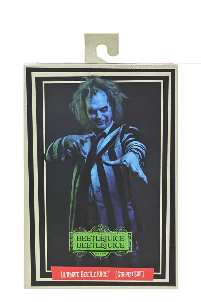 Beetlejuice Beetlejuice Action Figure 7 Scale Ultimate Striped Suit Beetlejuice 18 cm product photo