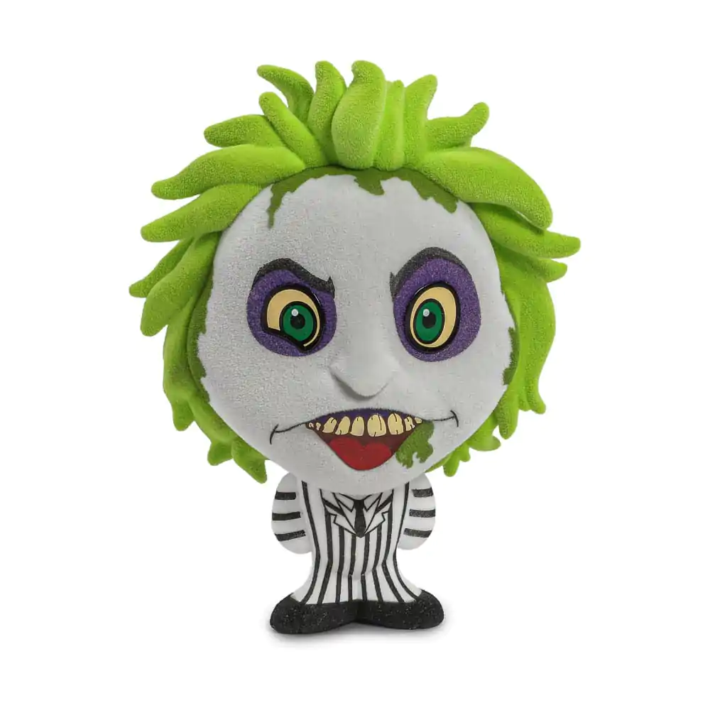 Beetlejuice Beetlejuice Bhunny Flocked Vinyl Figure Beetlejuice Striped Suit 10 cm termékfotó