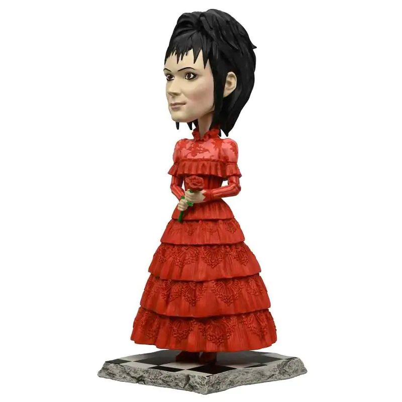 Beetlejuice Beetlejuice Lydia Wedding Head Knocker figure 20cm termékfotó