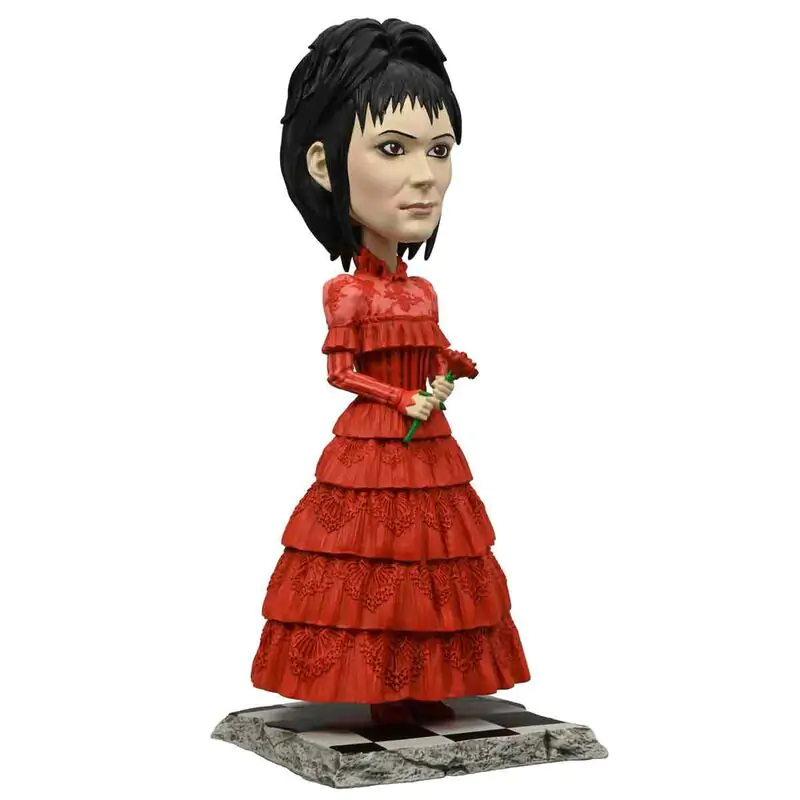 Beetlejuice Beetlejuice Lydia Wedding Head Knocker figure 20cm termékfotó