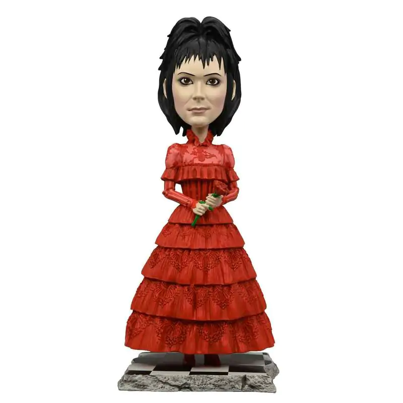 Beetlejuice Beetlejuice Lydia Wedding Head Knocker figure 20cm termékfotó