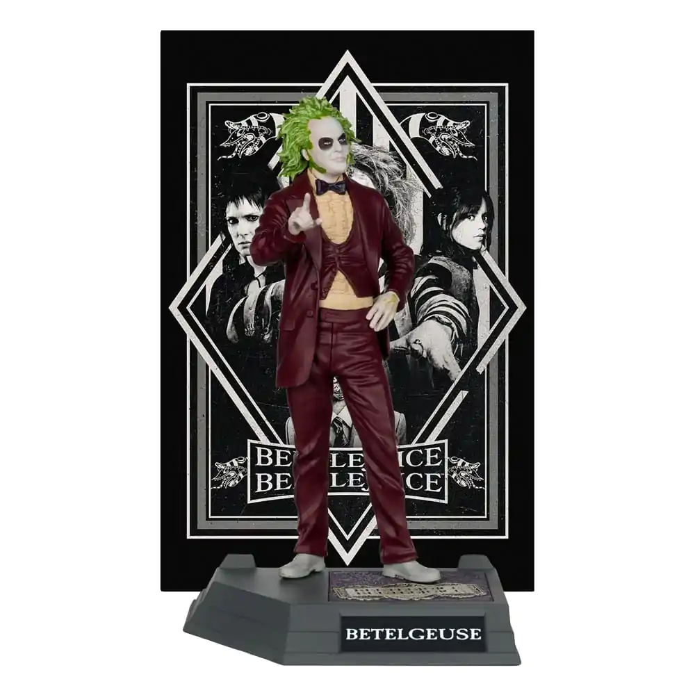 Beetlejuice Beetlejuice Movie Maniacs PVC Statue Beetlejuice 17 cm termékfotó