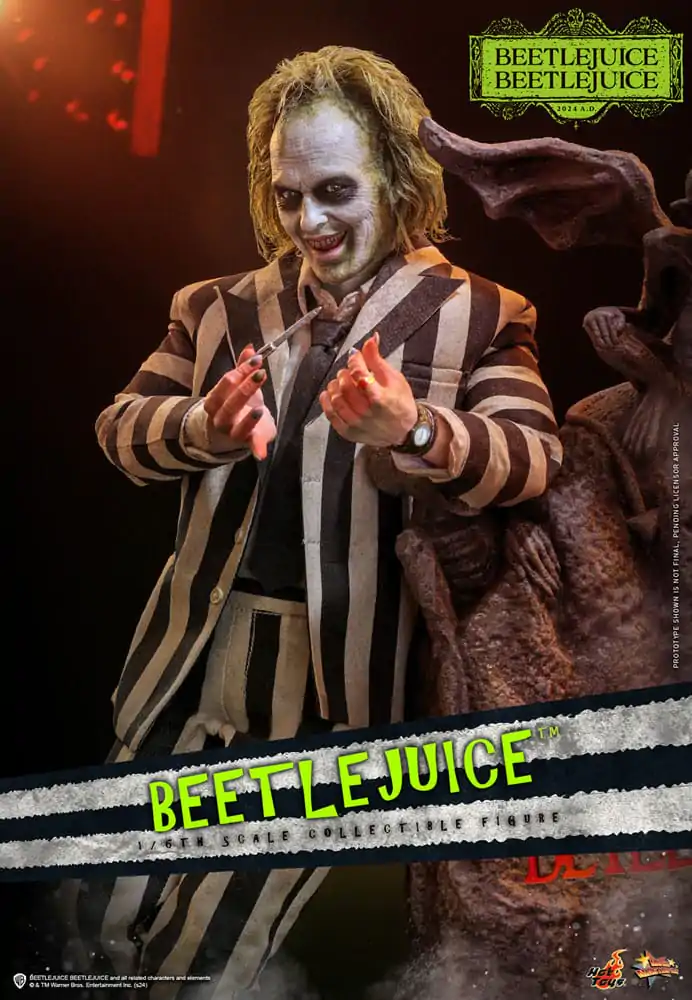 Beetlejuice Beetlejuice Movie Masterpiece Action Figure 1/6 Beetlejuice 30 cm termékfotó