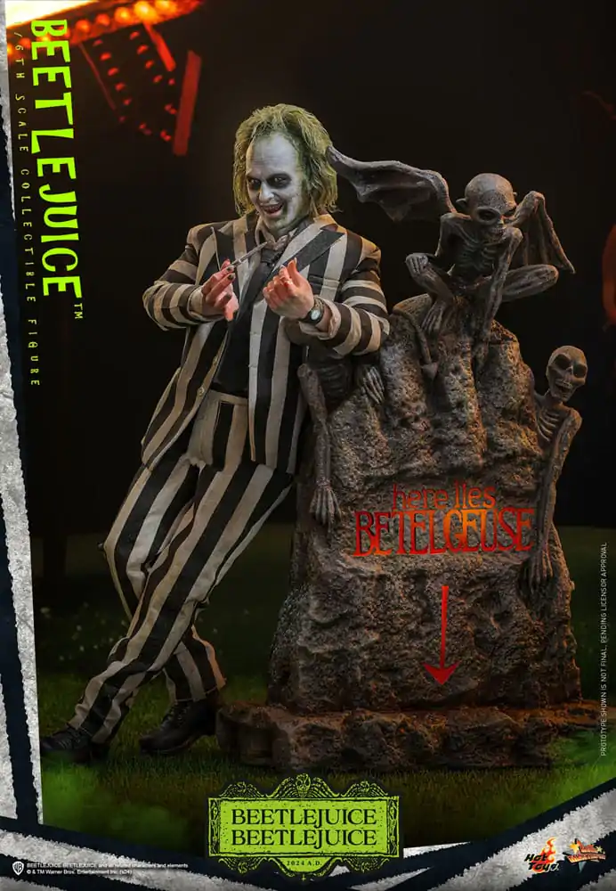 Beetlejuice Beetlejuice Movie Masterpiece Action Figure 1/6 Beetlejuice 30 cm termékfotó