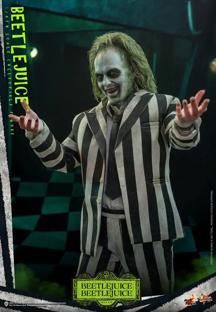 Beetlejuice Beetlejuice Movie Masterpiece Action Figure 1/6 Beetlejuice 30 cm termékfotó