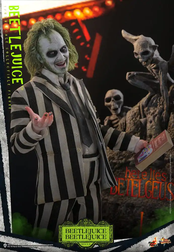 Beetlejuice Beetlejuice Movie Masterpiece Action Figure 1/6 Beetlejuice 30 cm termékfotó