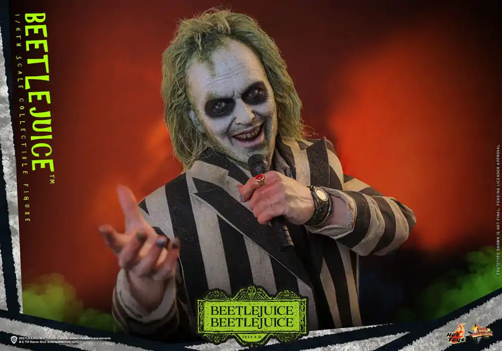 Beetlejuice Beetlejuice Movie Masterpiece Action Figure 1/6 Beetlejuice 30 cm termékfotó