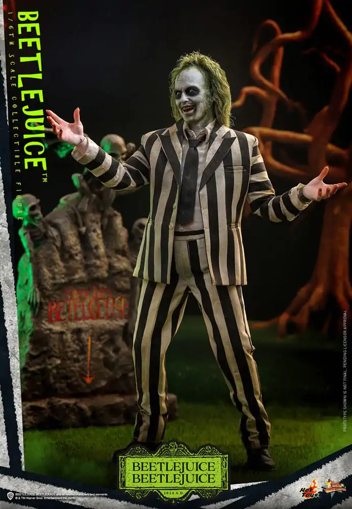 Beetlejuice Beetlejuice Movie Masterpiece Action Figure 1/6 Beetlejuice 30 cm termékfotó