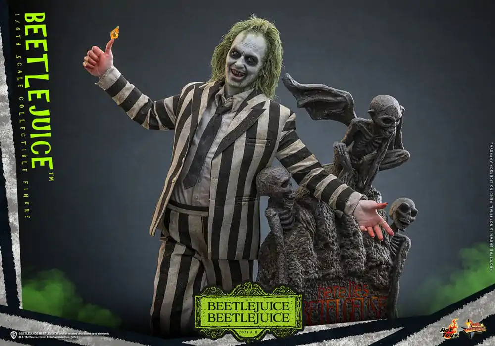 Beetlejuice Beetlejuice Movie Masterpiece Action Figure 1/6 Beetlejuice 30 cm termékfotó