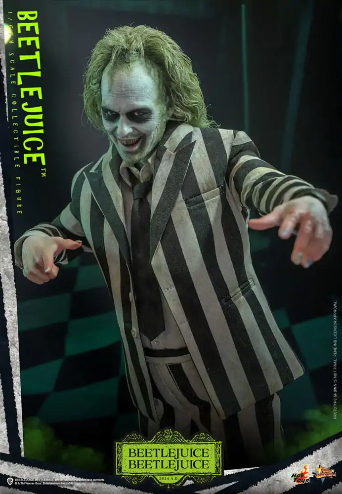 Beetlejuice Beetlejuice Movie Masterpiece Action Figure 1/6 Beetlejuice 30 cm termékfotó