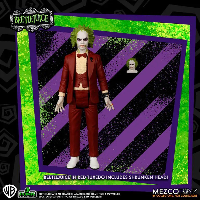 Beetlejuice - Beetlejuice Red Tux figure 9,5cm termékfotó