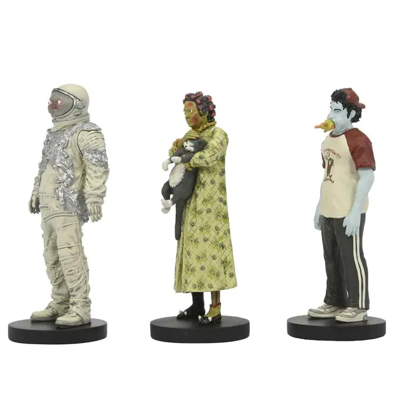 Beetlejuice Beetlejuice Waiting Room Cat Lady, Space Man & Hot Dog Champion pack 3 figures 10cm termékfotó