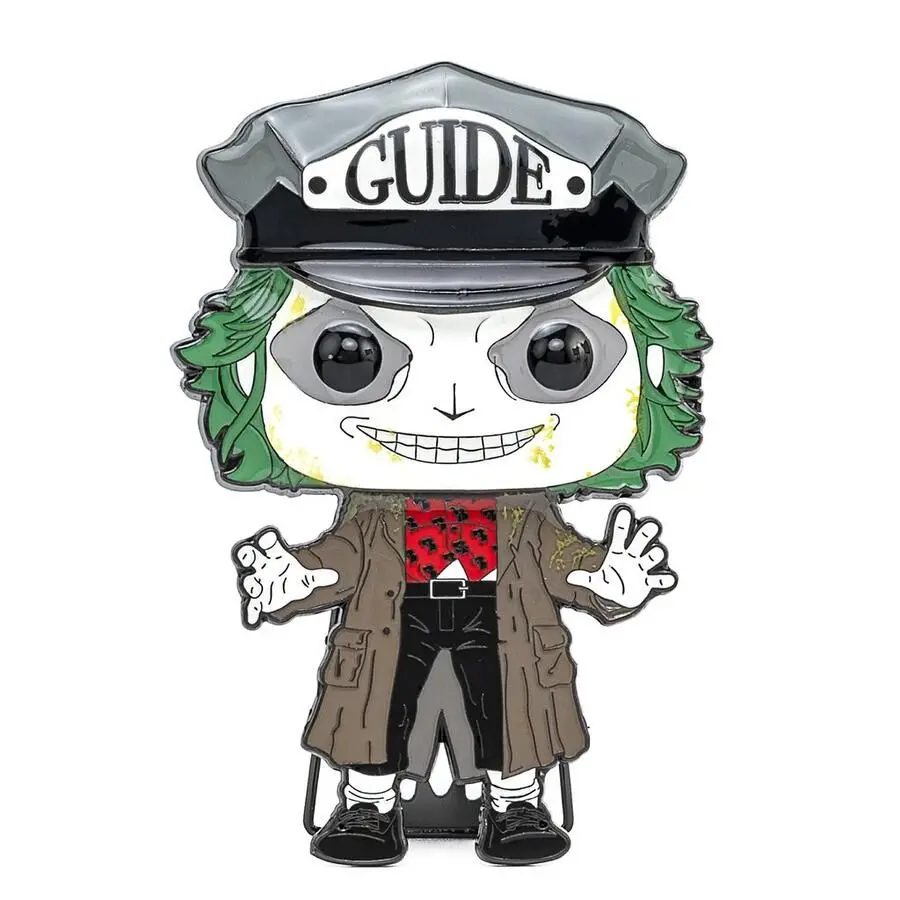 Beetlejuice Large Enamel POP Pin 10cm product photo