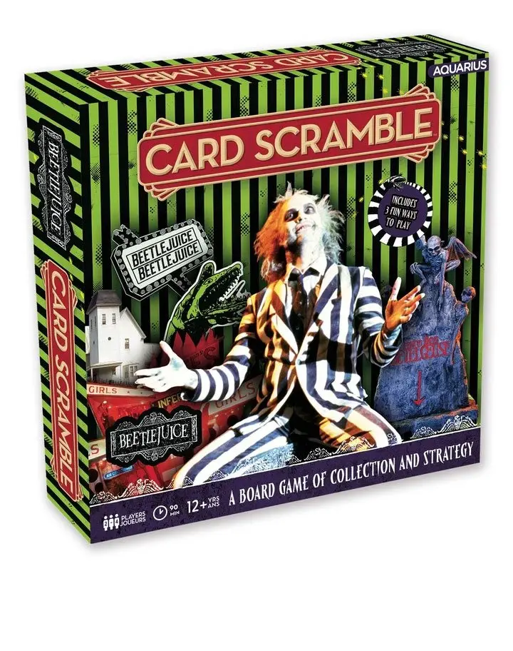 Beetlejuice Board Game Card Scramble *English Version* product photo