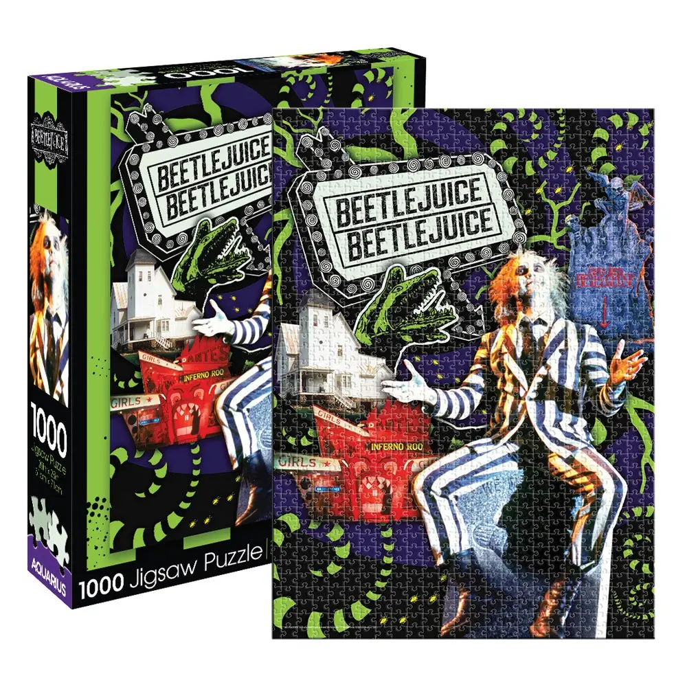 Beetlejuice Jigsaw Puzzle Collage (1000 pieces) product photo