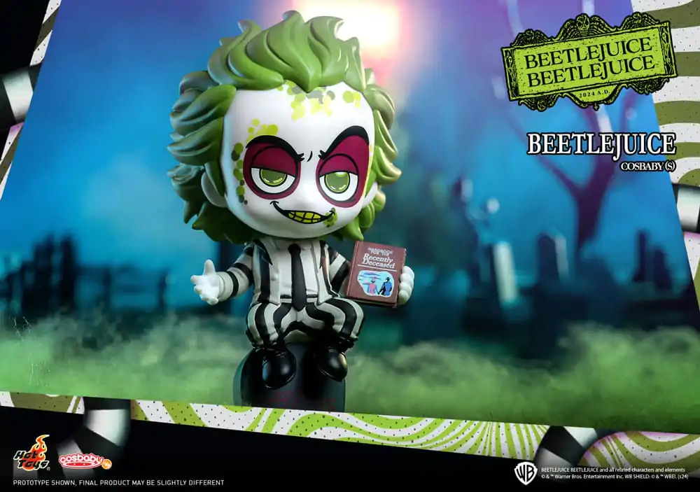 Beetlejuice Cosbaby (S) Mini Figure Beetlejuice 13 cm product photo