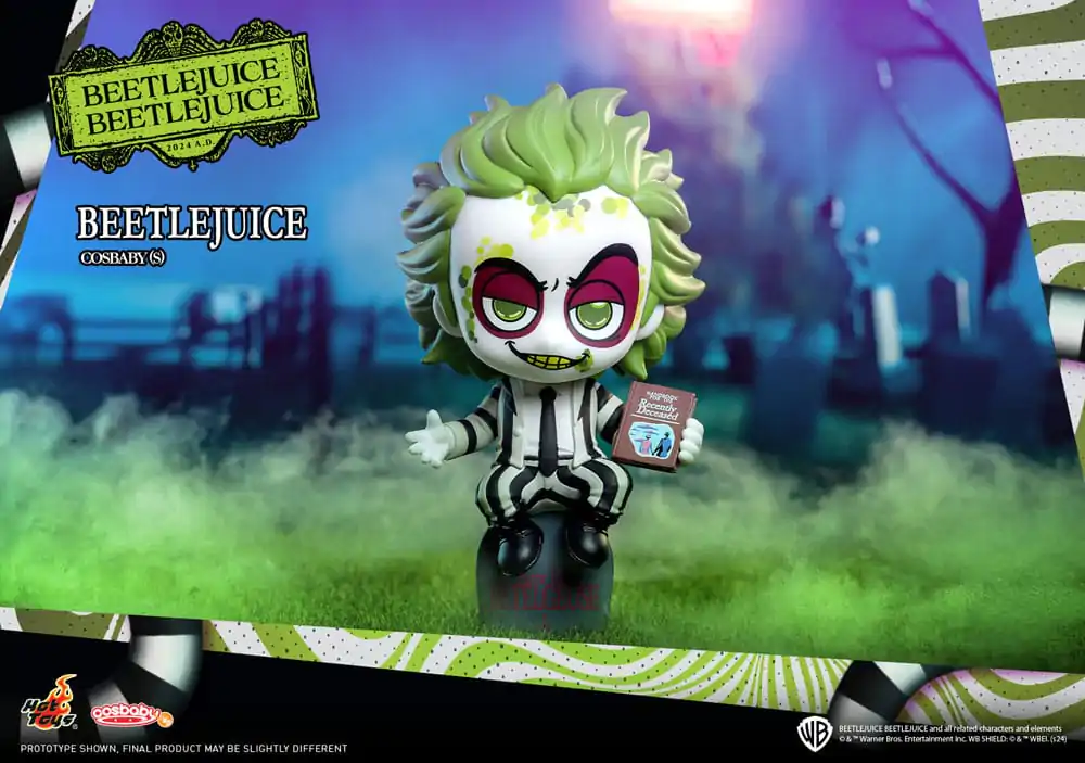 Beetlejuice Cosbaby (S) Mini Figure Beetlejuice 13 cm product photo