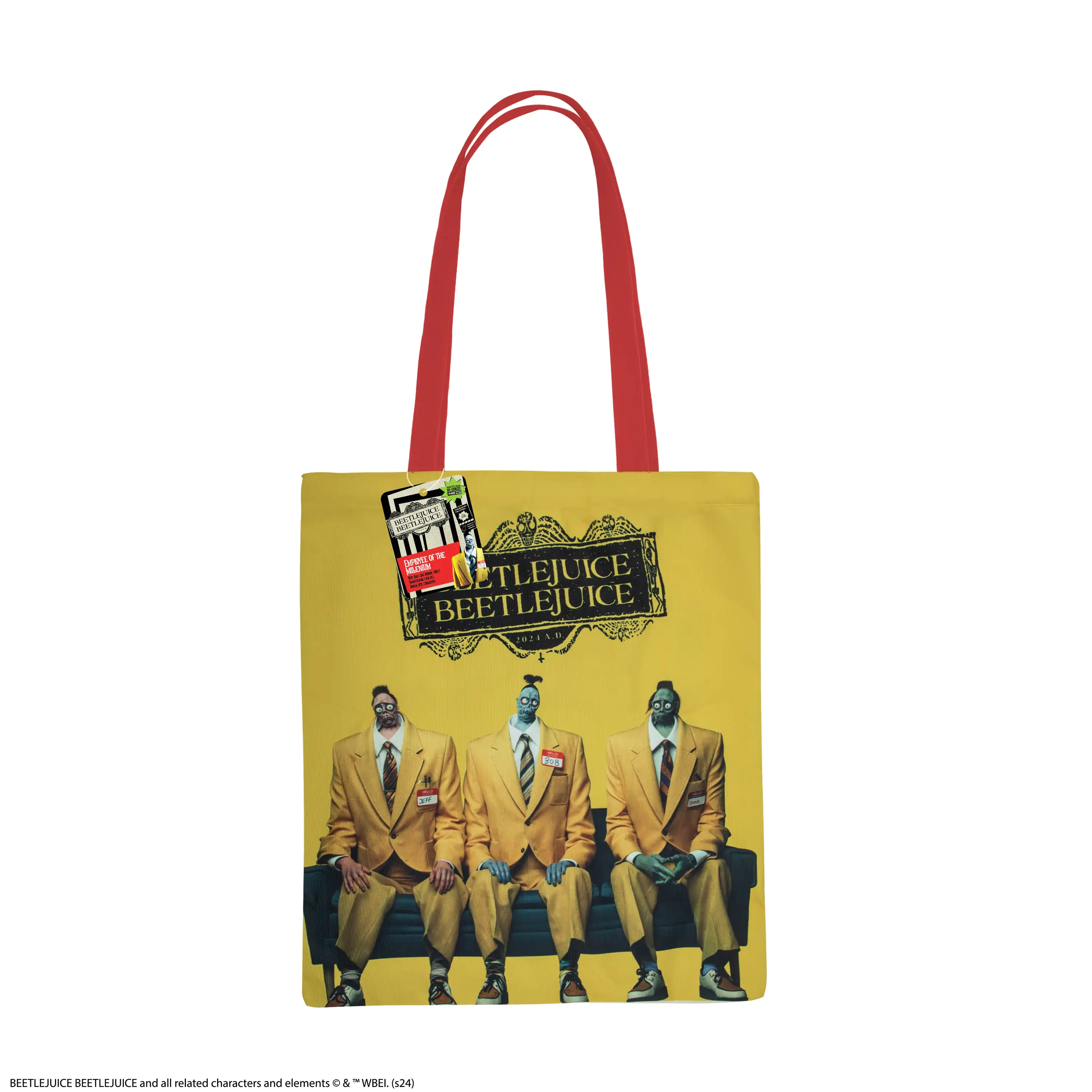 Beetlejuice Tote Bag Employee of the Millenium product photo