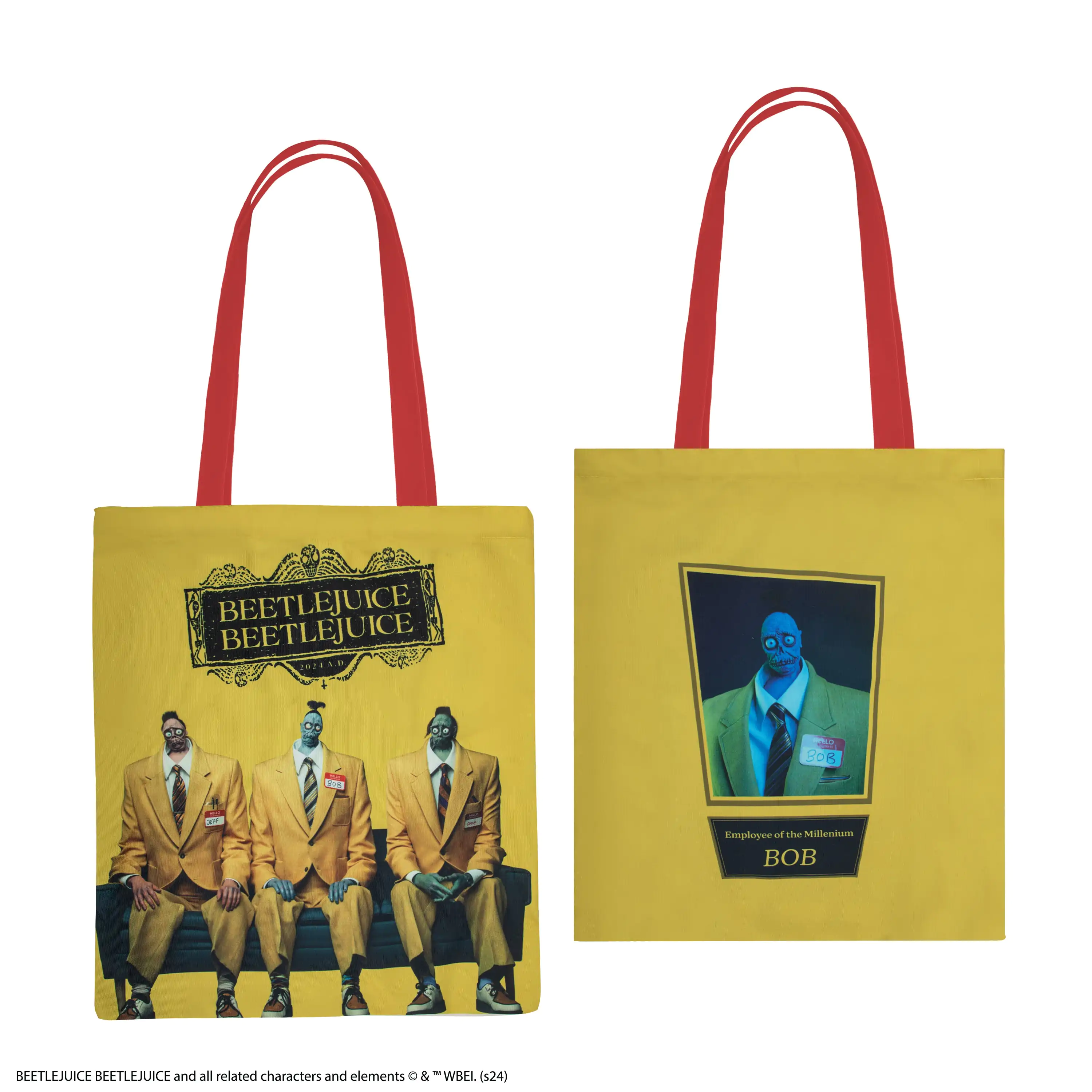 Beetlejuice Tote Bag Employee of the Millenium product photo