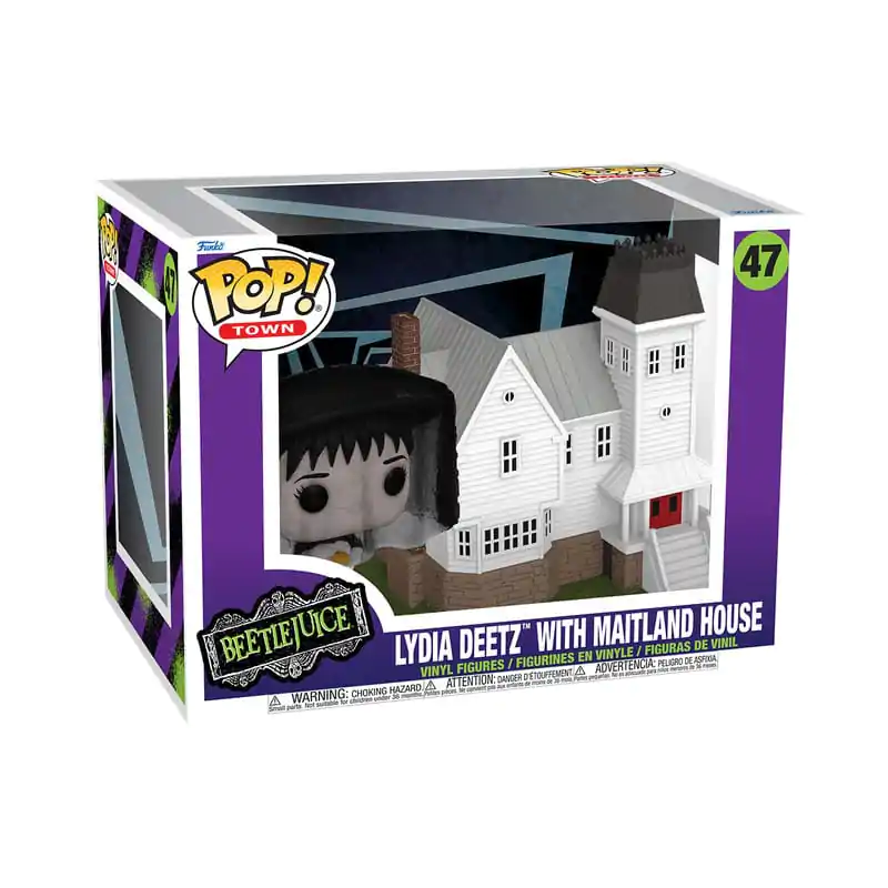 Beetlejuice Funko POP! Town Vinyl Figure Lydia Deetz with Maitland House 9 cm product photo