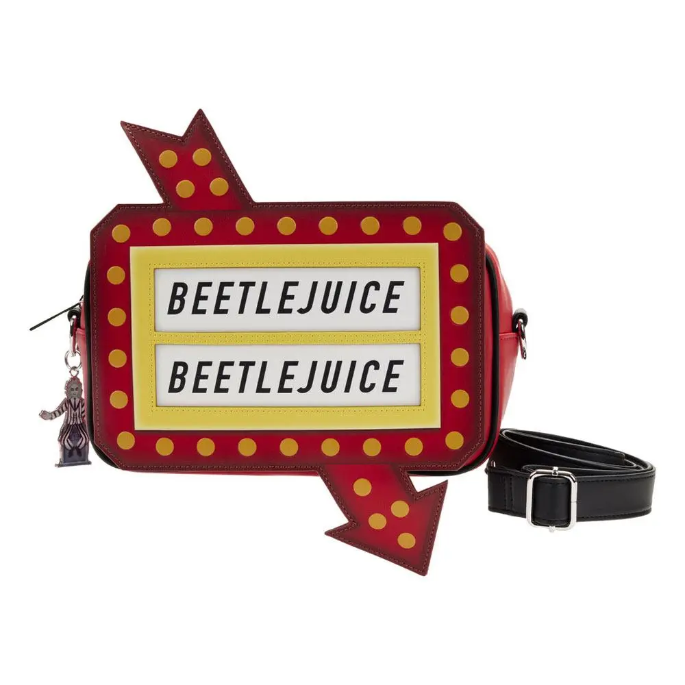 Beetlejuice by Loungefly Crossbody Graveyard Sign product photo