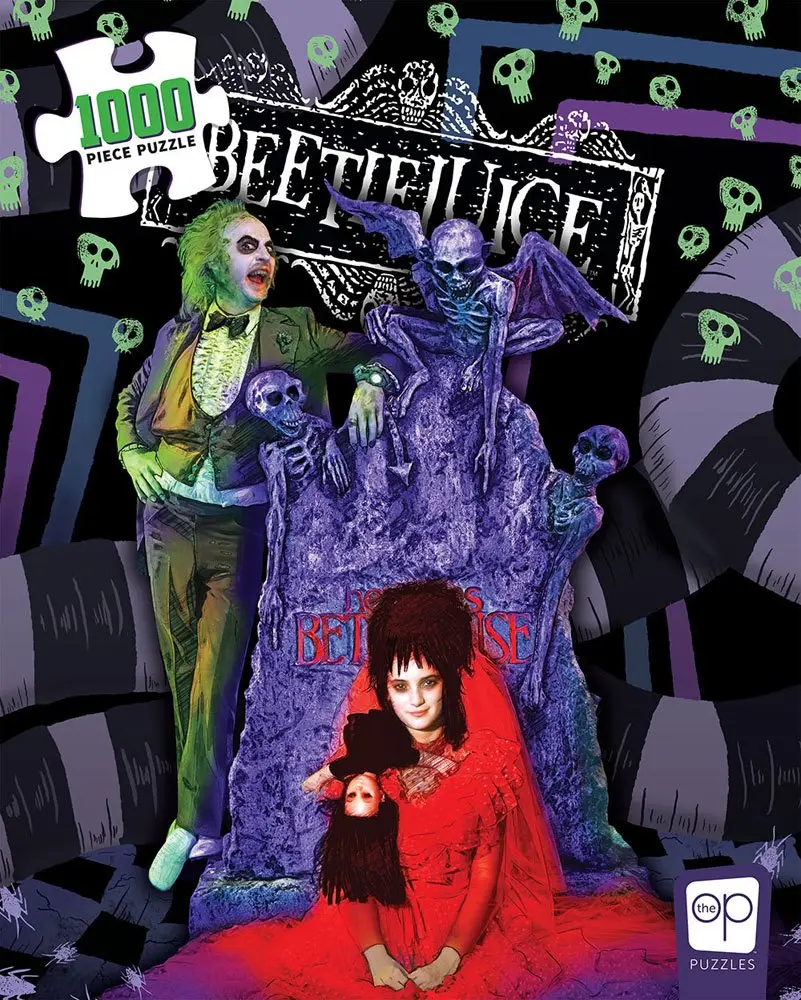 Beetlejuice Jigsaw Puzzle Graveyard Wedding (1000 pieces) product photo