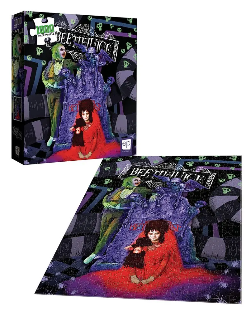 Beetlejuice Jigsaw Puzzle Graveyard Wedding (1000 pieces) product photo