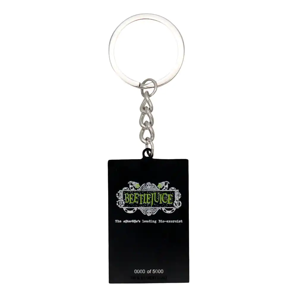 Beetlejuice Keychain Handbook of the Recently Deceased termékfotó