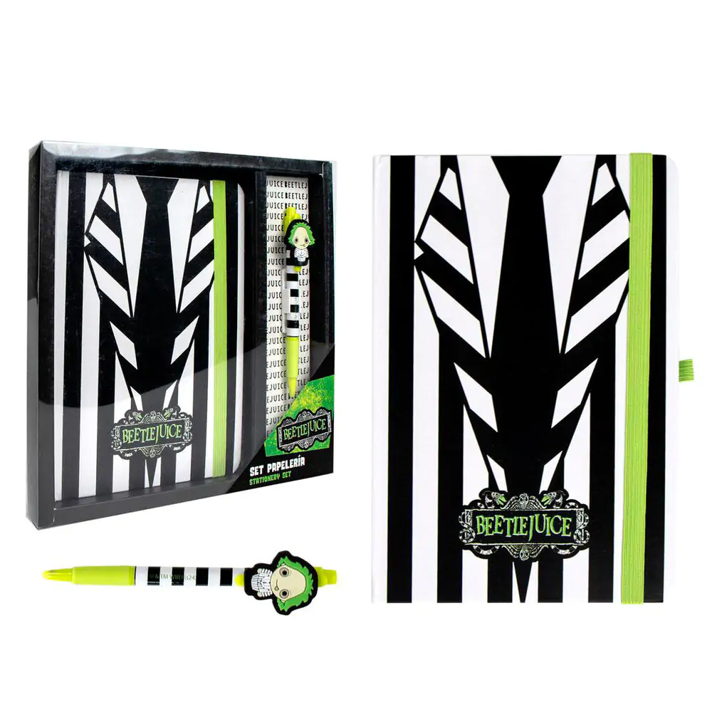 Beetlejuice stationary set product photo