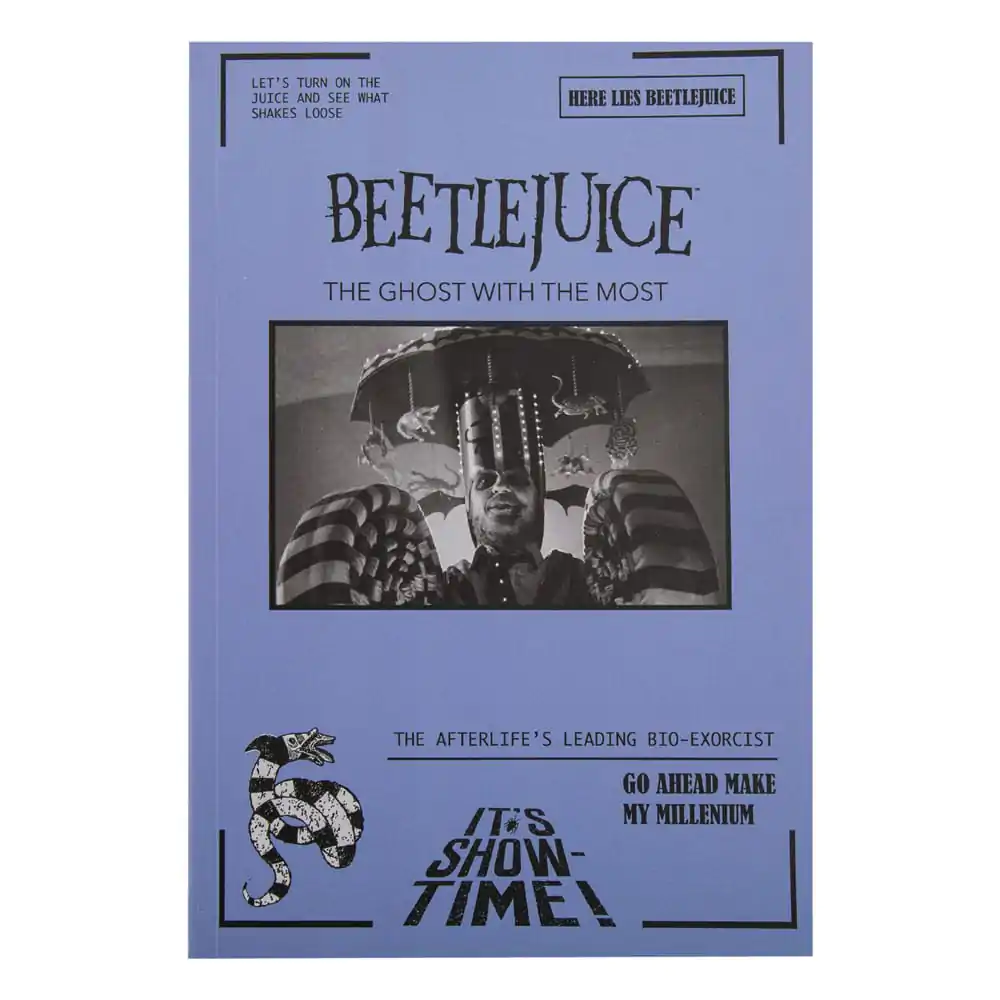 Beetlejuice Notebook It's Show Time product photo