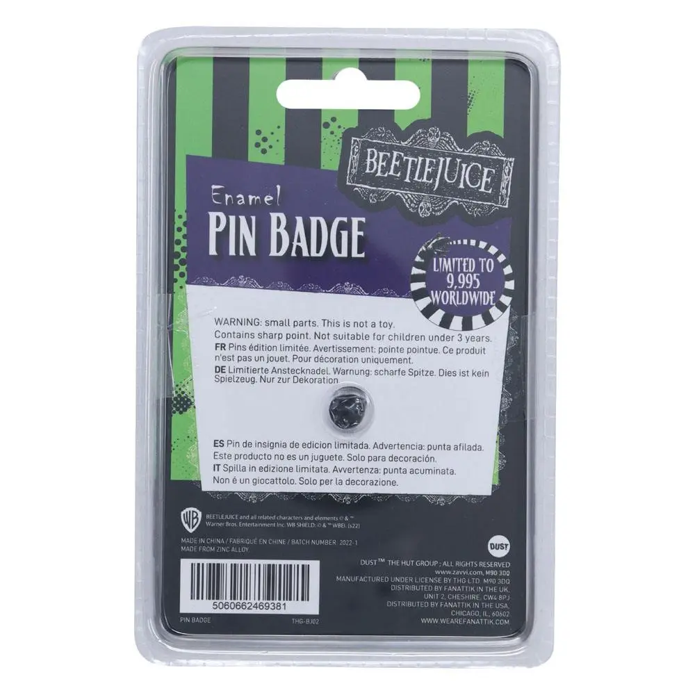 Beetlejuice Pin Badge Limited Edition product photo