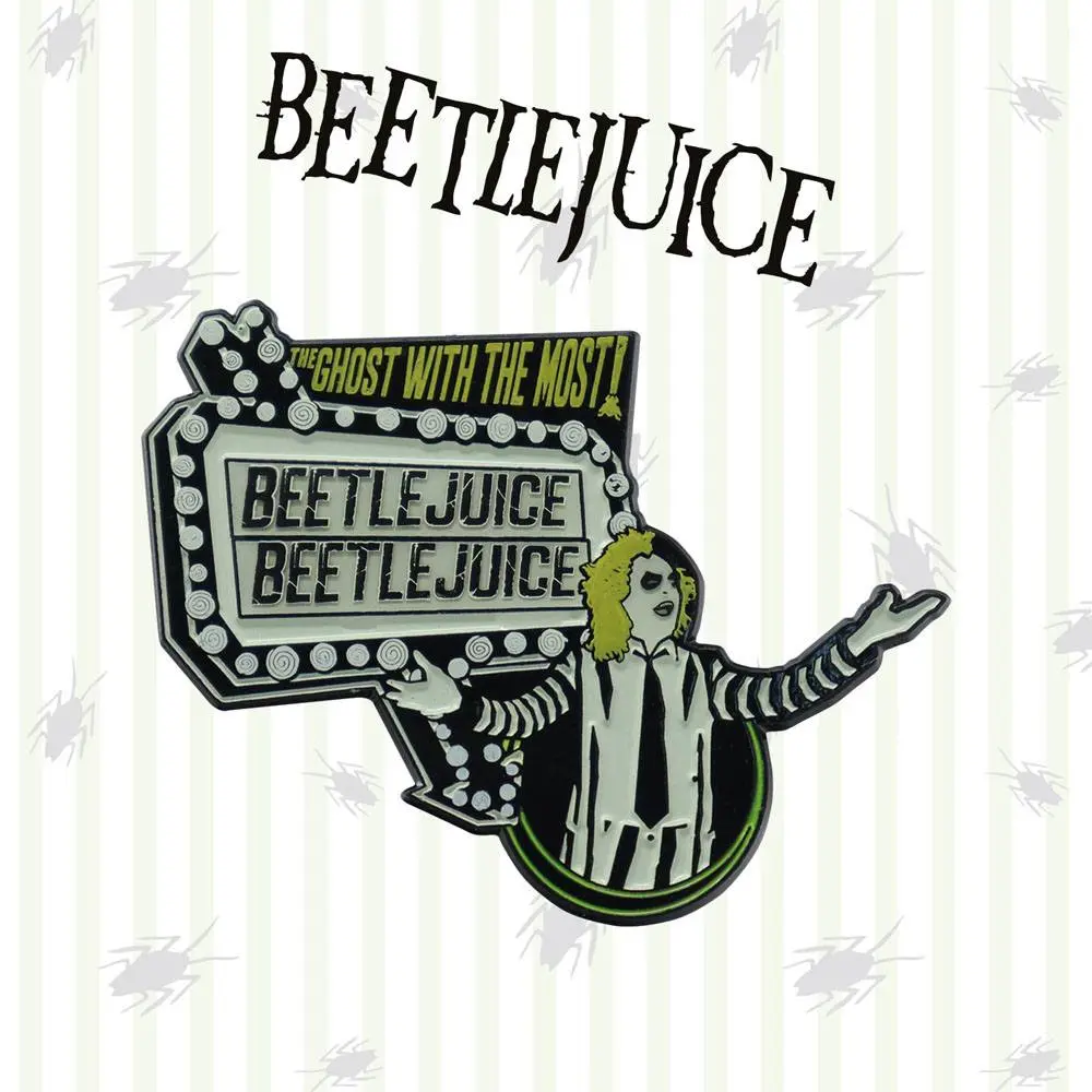 Beetlejuice Pin Badge Limited Edition product photo
