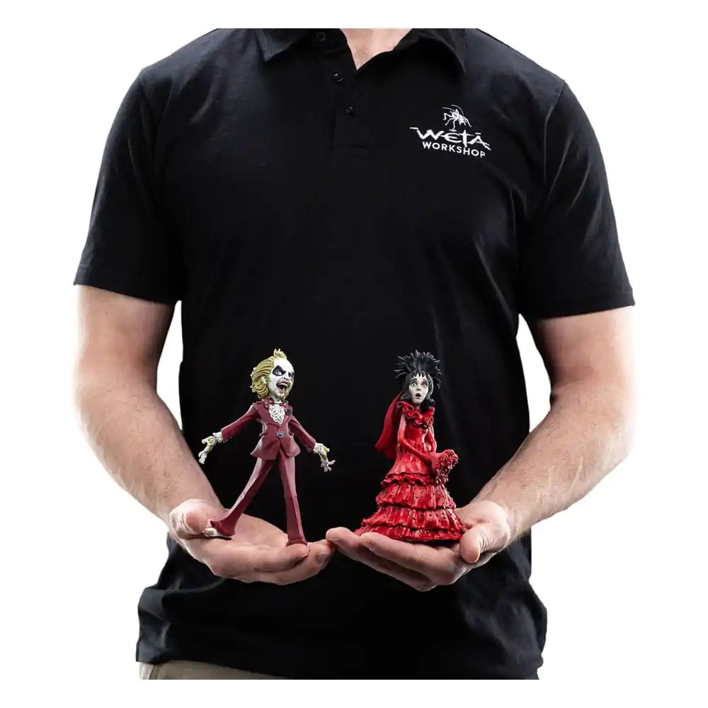 Beetlejuice Mini Epics Vinyl Figures Betelgeus &amp; Lydia (Twin Pack) 16 cm product photo