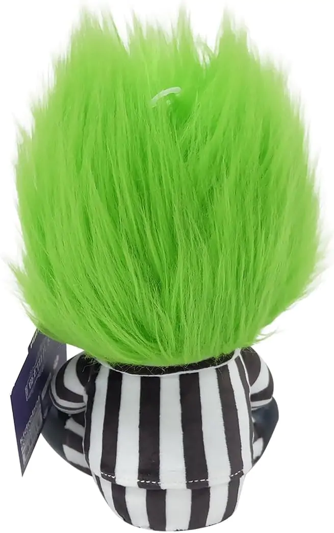 Beetlejuice Phunny Plush Figure Beetlejuice Sitting with Striped Outfit 18 cm product photo