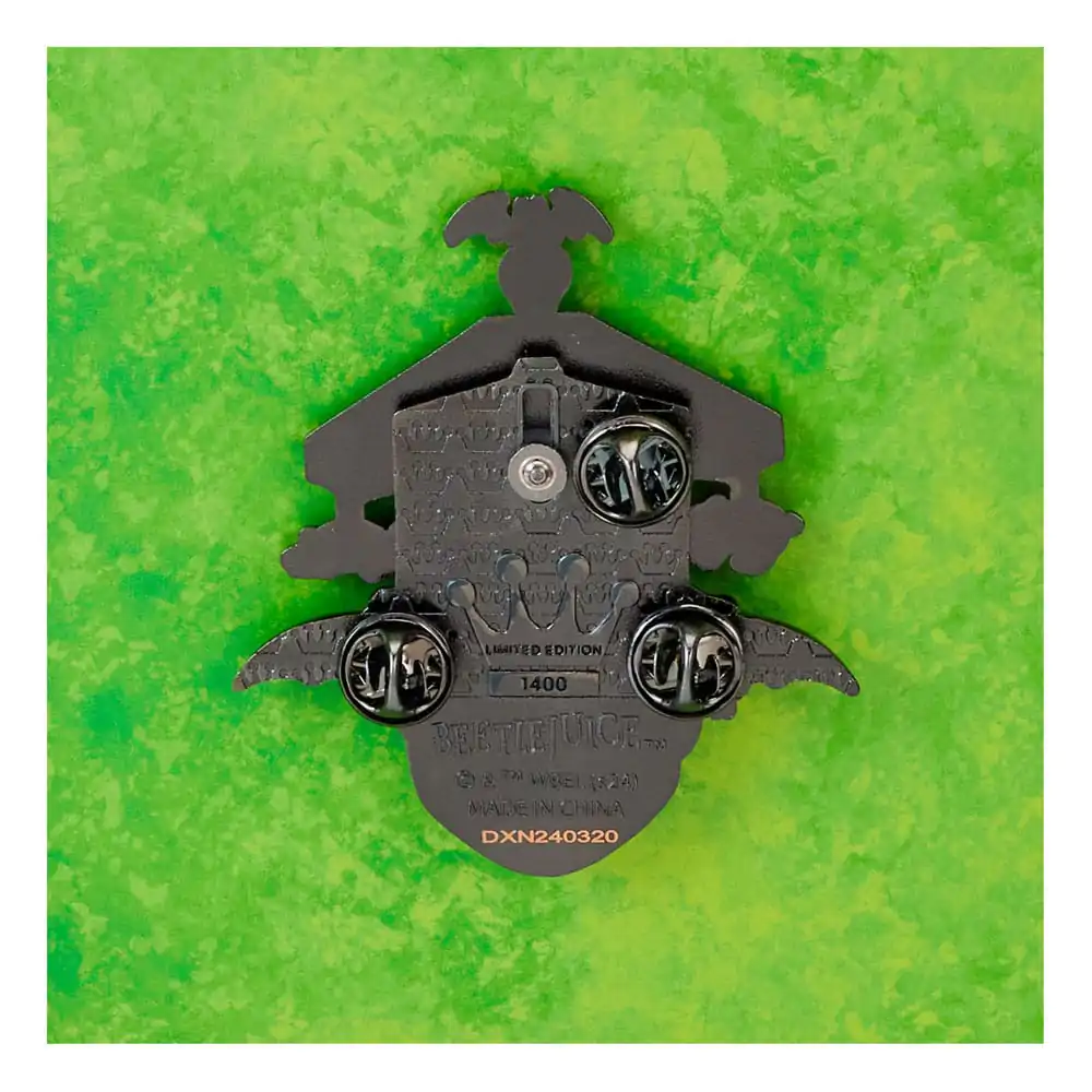 Beetlejuice by Loungefly Sliding Enamel Pin Carousell Hat Sliding Limited Edition 8 cm product photo