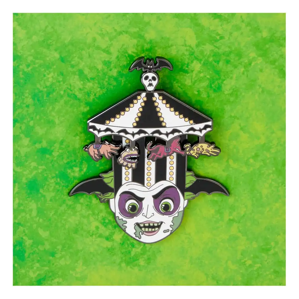 Beetlejuice by Loungefly Sliding Enamel Pin Carousell Hat Sliding Limited Edition 8 cm product photo