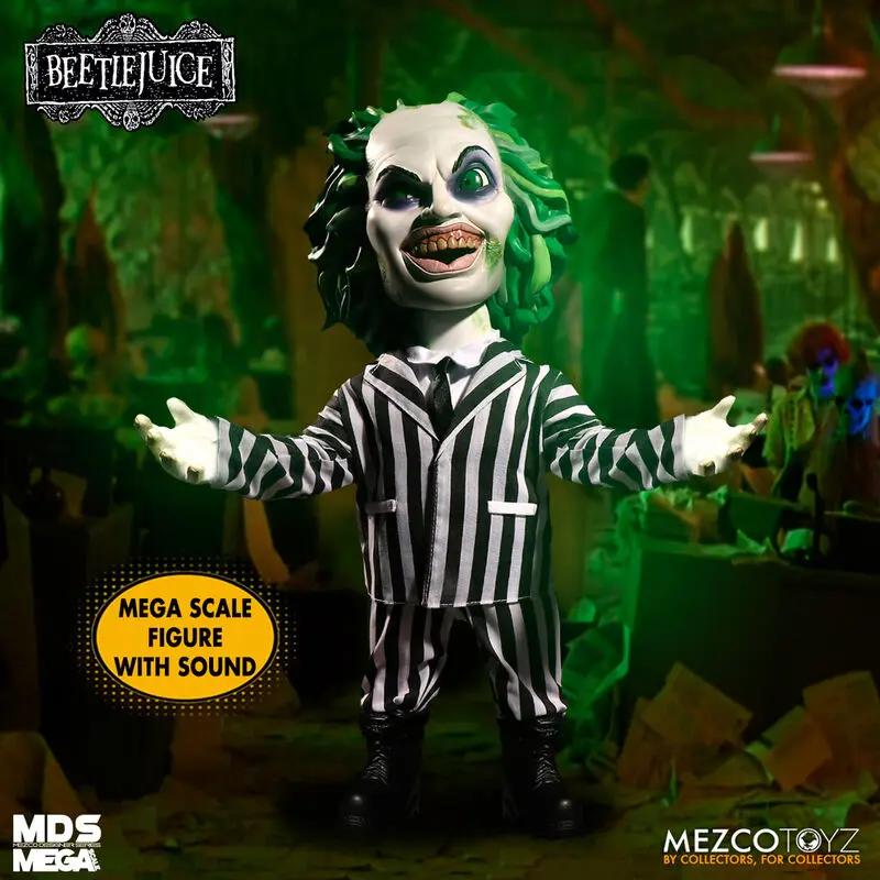 Beetlejuice MDS Mega Scale Talking Action Figure Beetlejuice 38 cm termékfotó