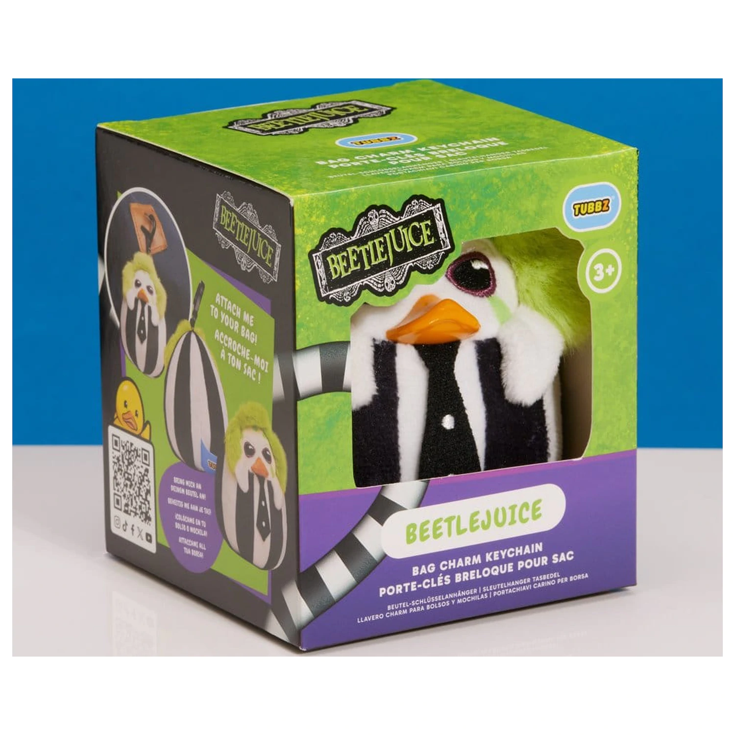 Beetlejuice Tubbz Bag Charm product photo