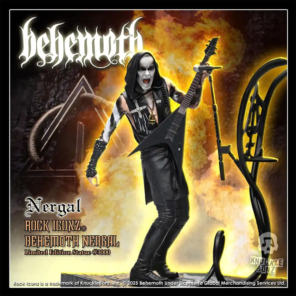 Behemoth Rock Iconz Statue Nergal 22 cm product photo