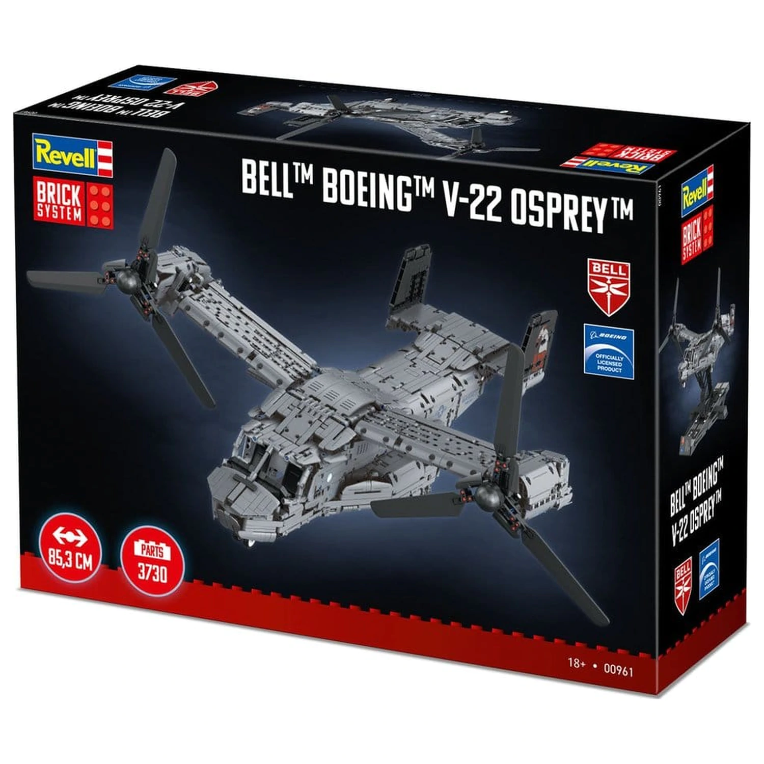 Bell Boeing Brick System Construction Kit Set V-22 Osprey 68 cm product photo