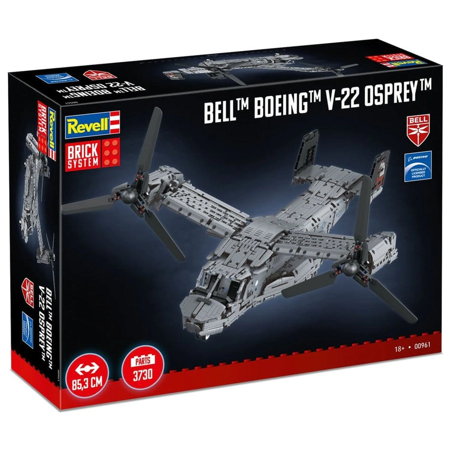 Bell Boeing Brick System Construction Kit Set V-22 Osprey 68 cm product photo