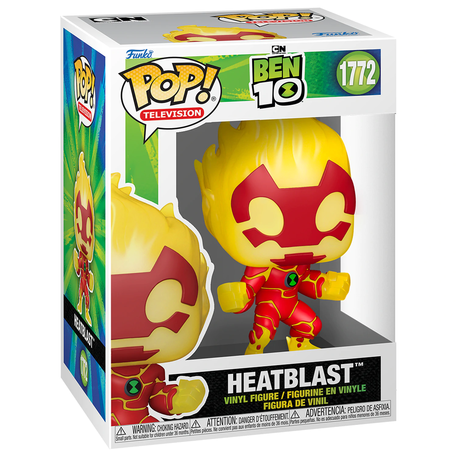 Ben 10 Funko POP! TV Vinyl Figure Heatblast 9 cm product photo