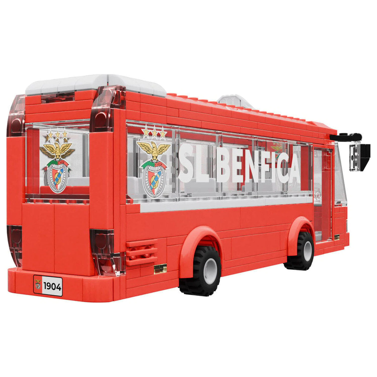 Benfica bus set with figures 332pcs product photo