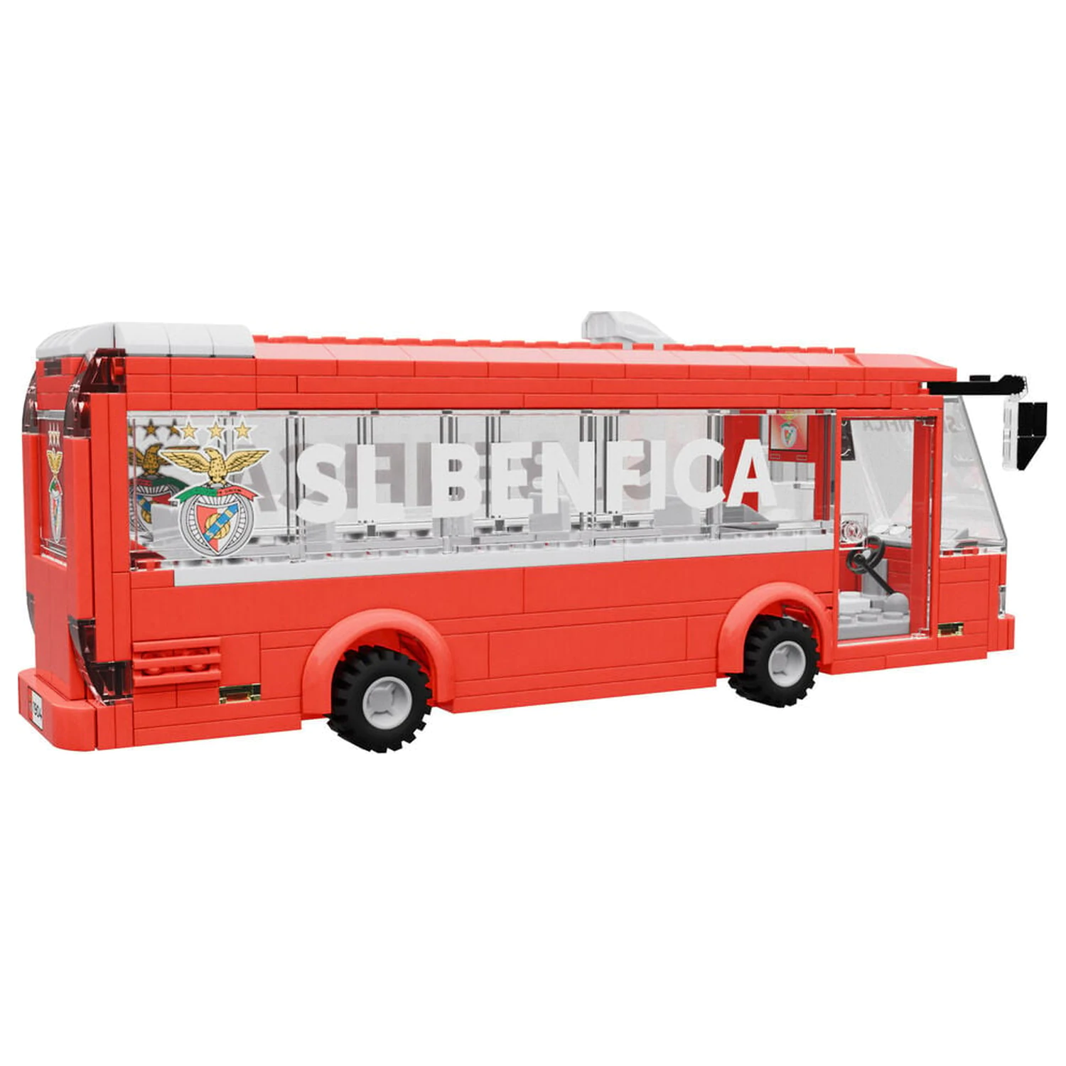 Benfica bus set with figures 332pcs product photo